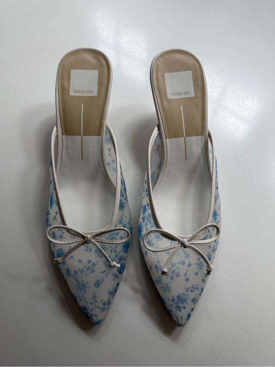 DOLCE VITA Shoes - DOLCE VITA Cleo Printed Mesh Mule Heels Size 10 - NEW!❤️